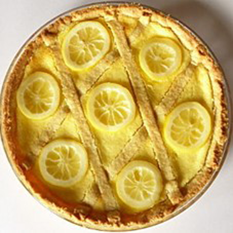 Crostata di ricotta e limone